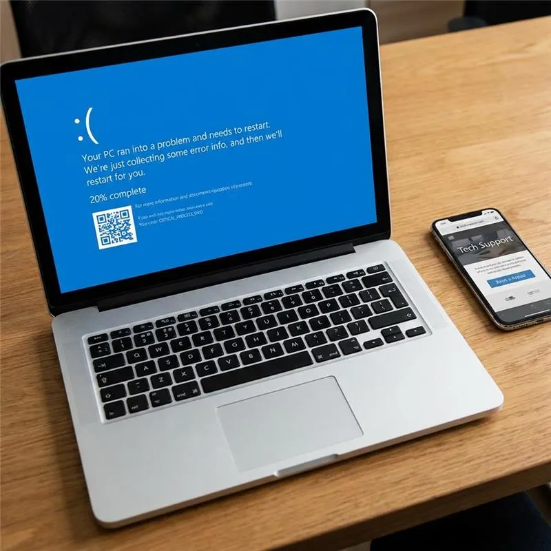 Enterprise endpoint critical system fault remediation